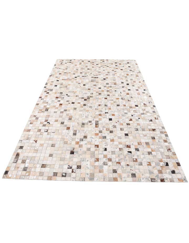 5' x 8' Cowhide Stocks Rug