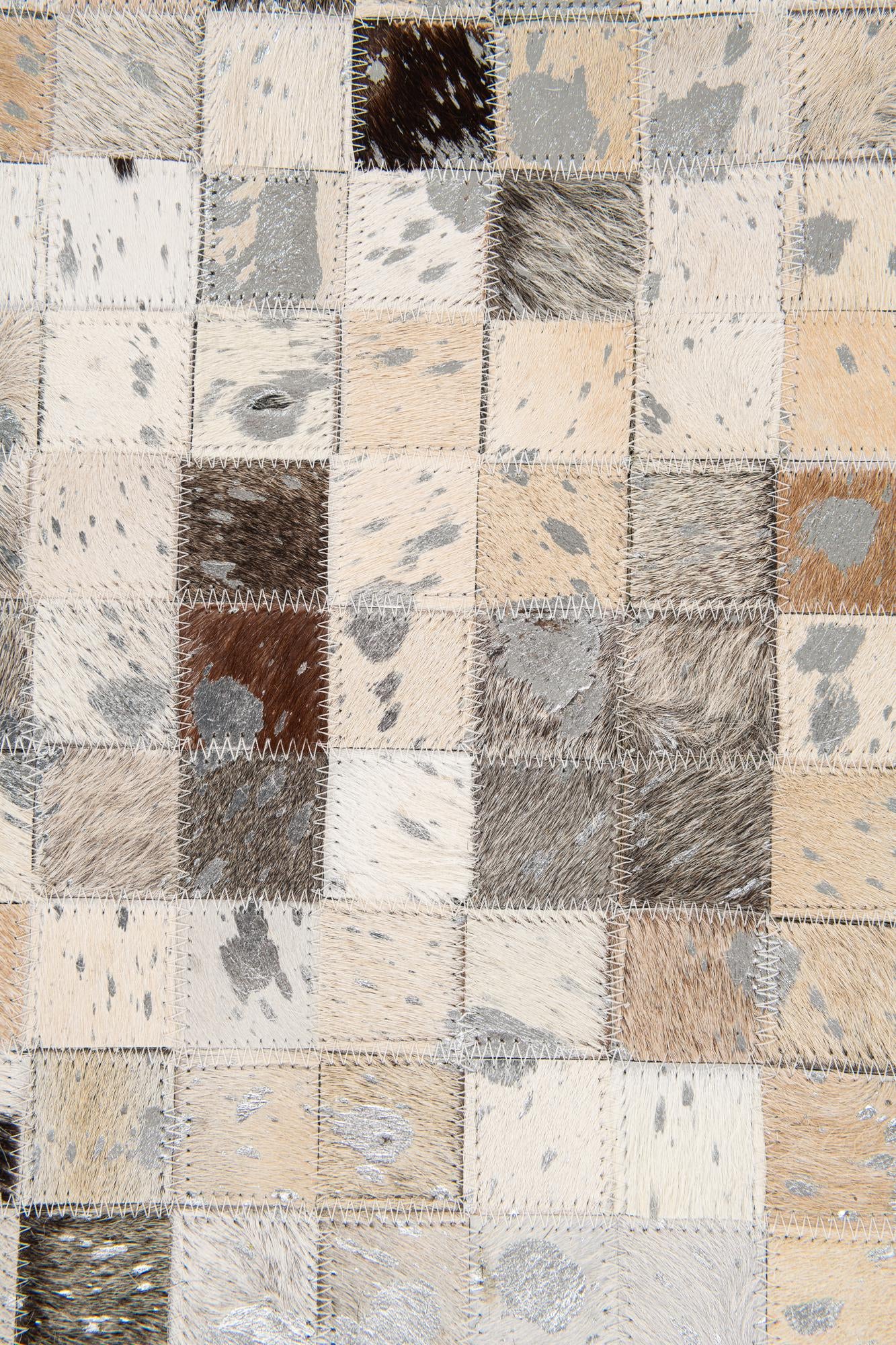 5' x 8' Cowhide Stocks Rug