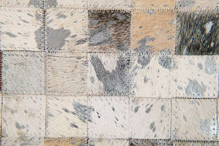 5' 1 x 7' 11 Cowhide Stocks Rug