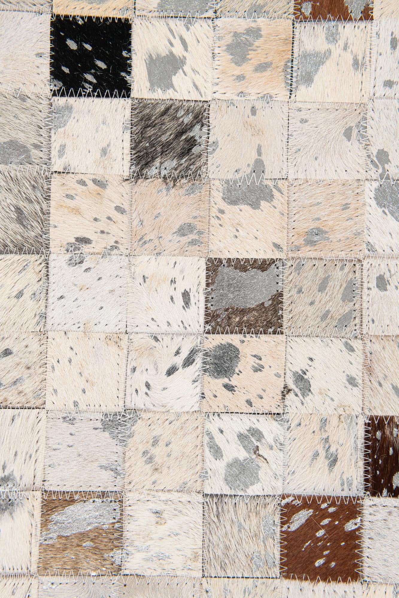 5' 1 x 7' 11 Cowhide Stocks Rug