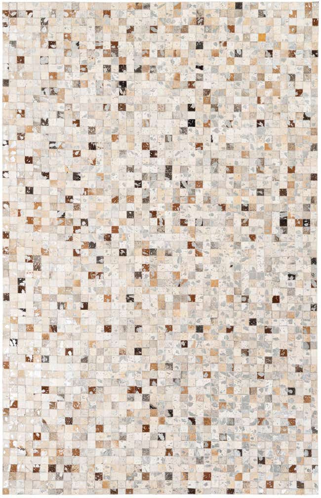 5' 1 x 7' 11 Cowhide Stocks Rug