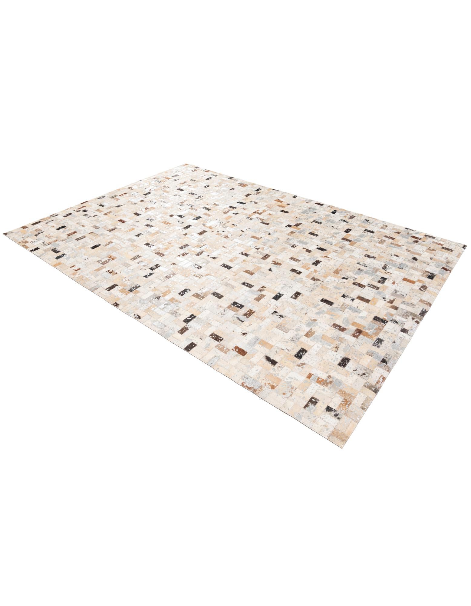5' 3 x 7' 5 Cowhide Stocks Rug
