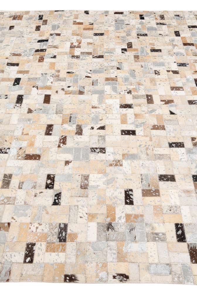 5' 3 x 7' 5 Cowhide Stocks Rug