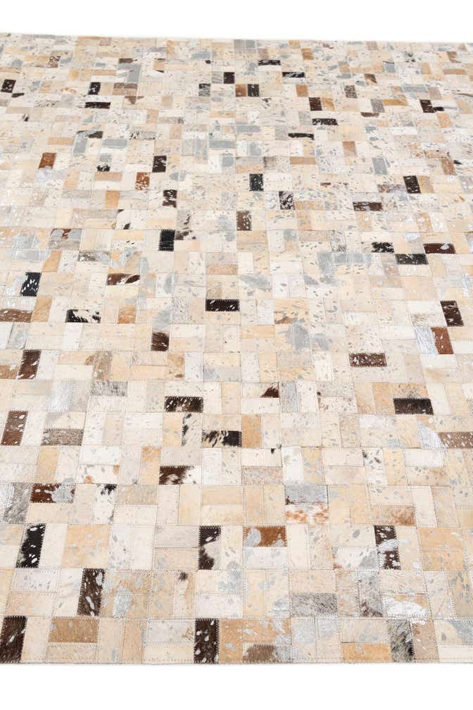 5' 3 x 7' 6 Cowhide Stocks Rug