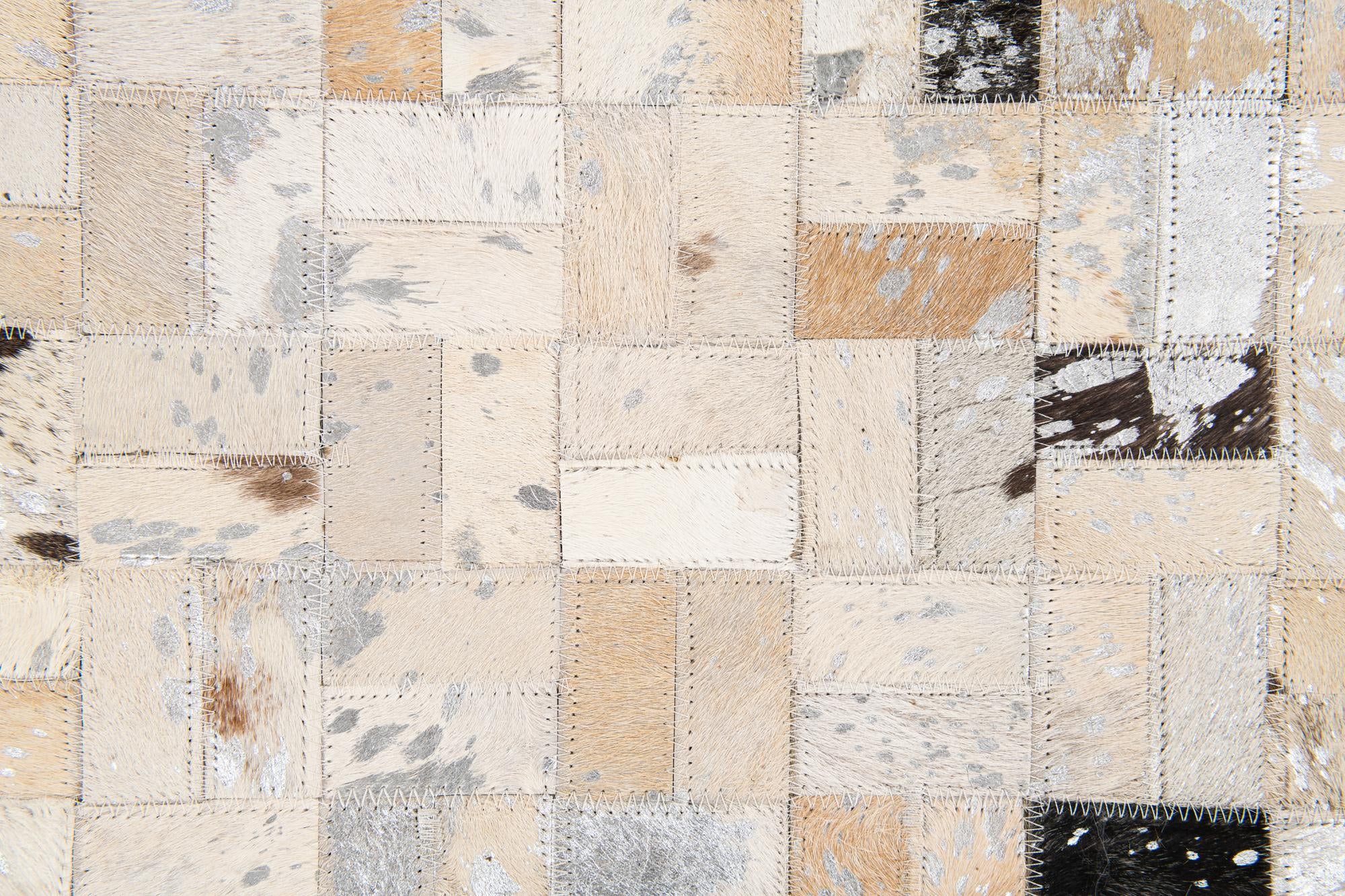 5' 3 x 7' 6 Cowhide Stocks Rug
