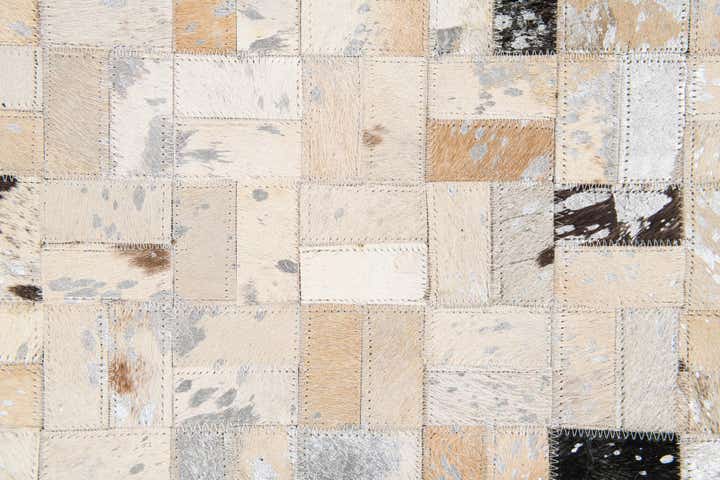 5' 3 x 7' 6 Cowhide Stocks Rug