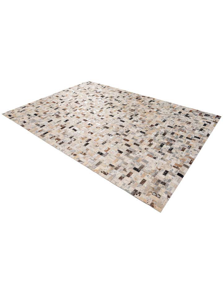 5' x 7' 6 Cowhide Stocks Rug