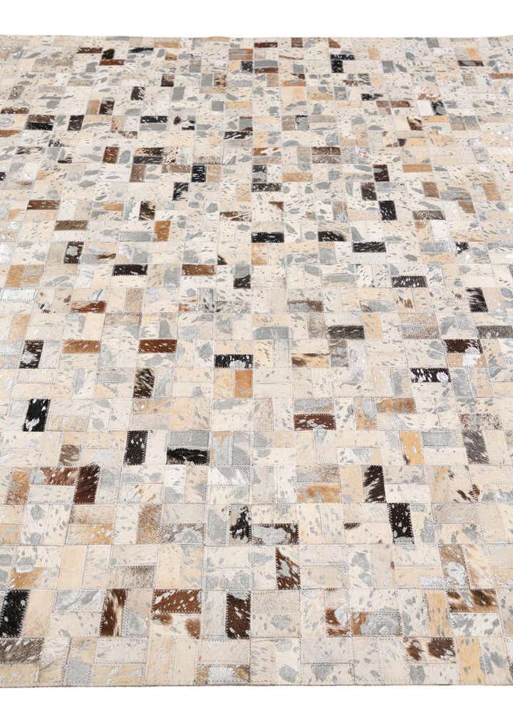5' x 7' 6 Cowhide Stocks Rug