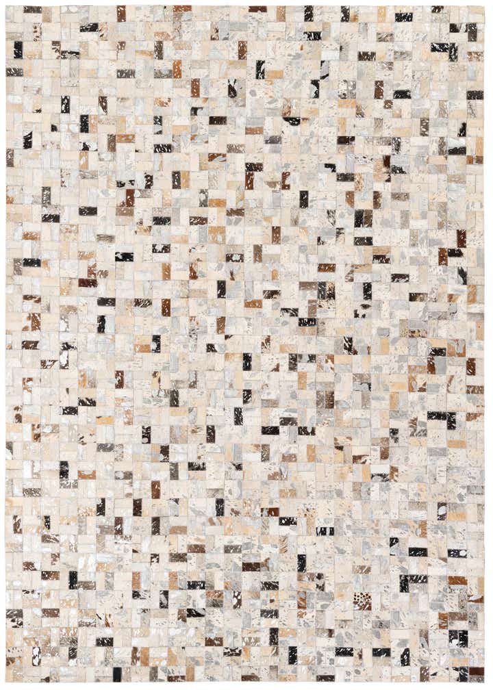 5' x 7' 6 Cowhide Stocks Rug