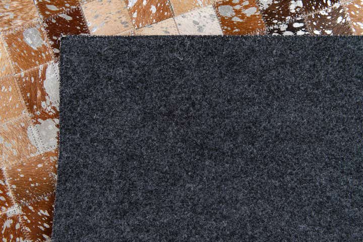 5' 3 x 7' 6 Cowhide Stocks Rug