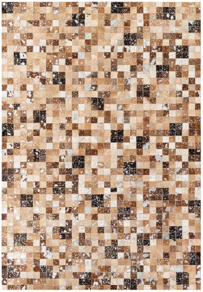 5' 3 x 7' 6 Cowhide Stocks Rug