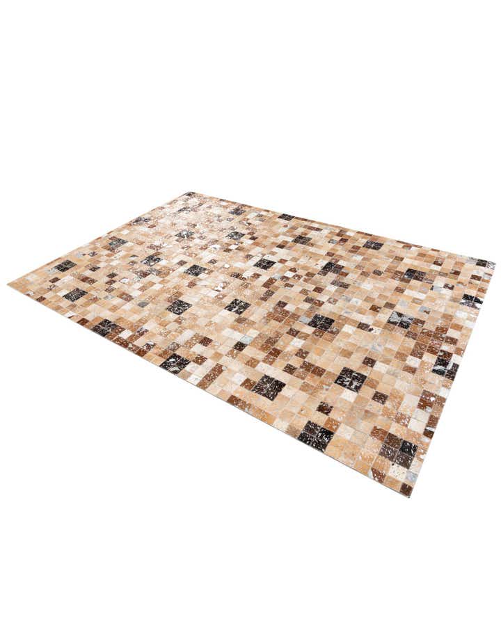 5' 2 x 7' 6 Cowhide Stocks Rug