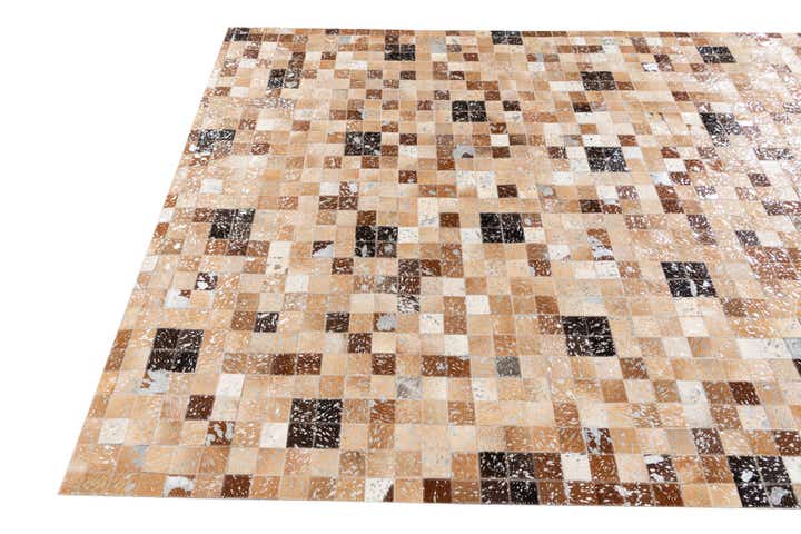 5' 2 x 7' 6 Cowhide Stocks Rug