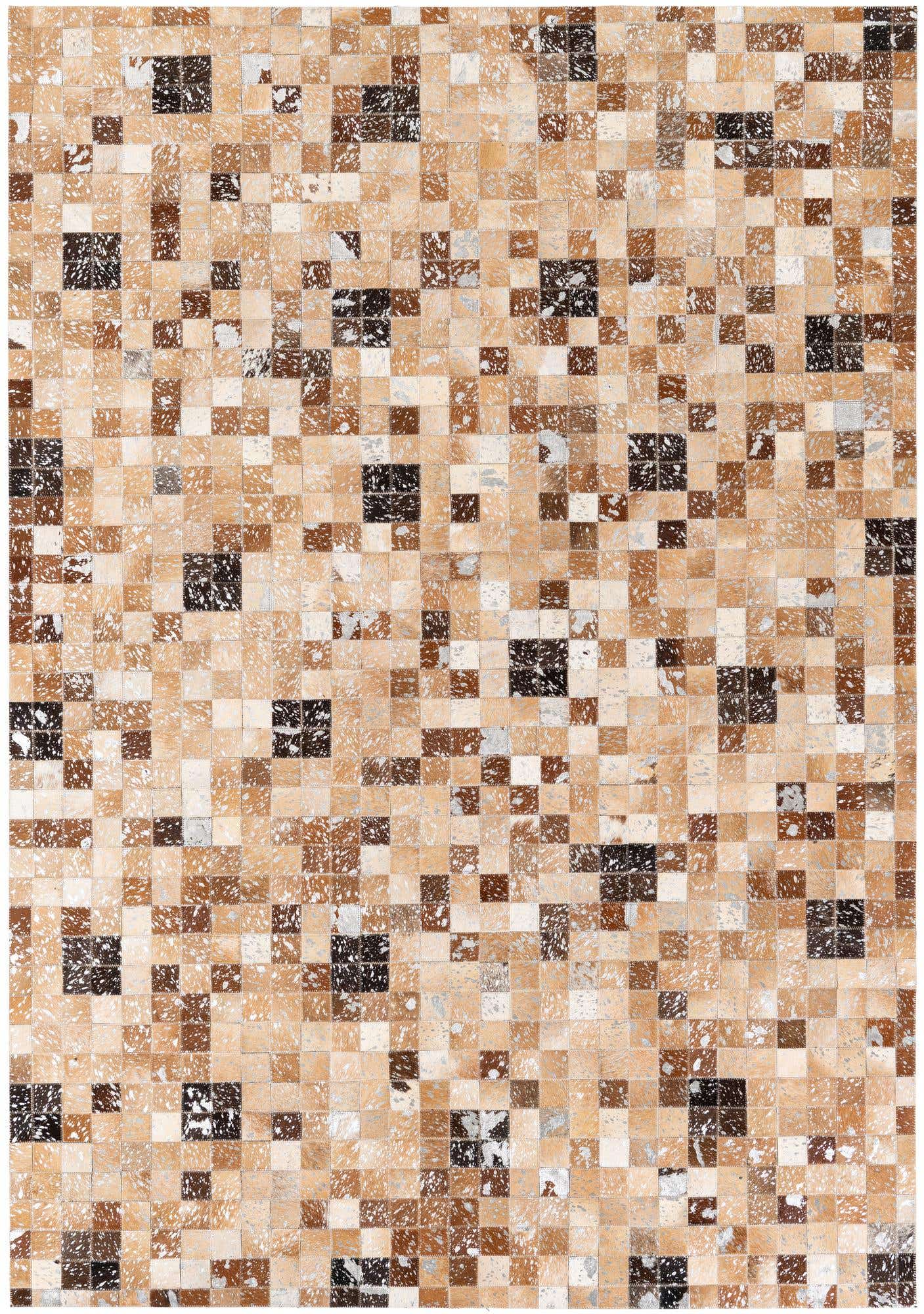 5' 2 x 7' 6 Cowhide Stocks Rug