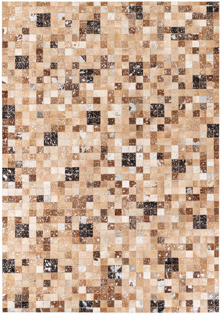 5' 2 x 7' 6 Cowhide Stocks Rug