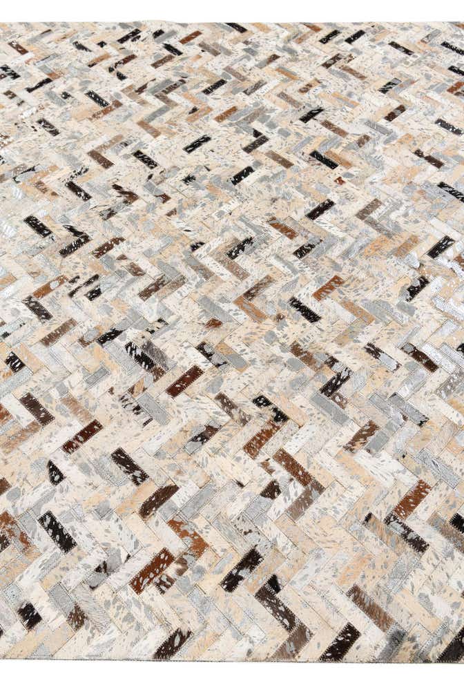 5' 4 x 7' 4 Cowhide Stocks Rug