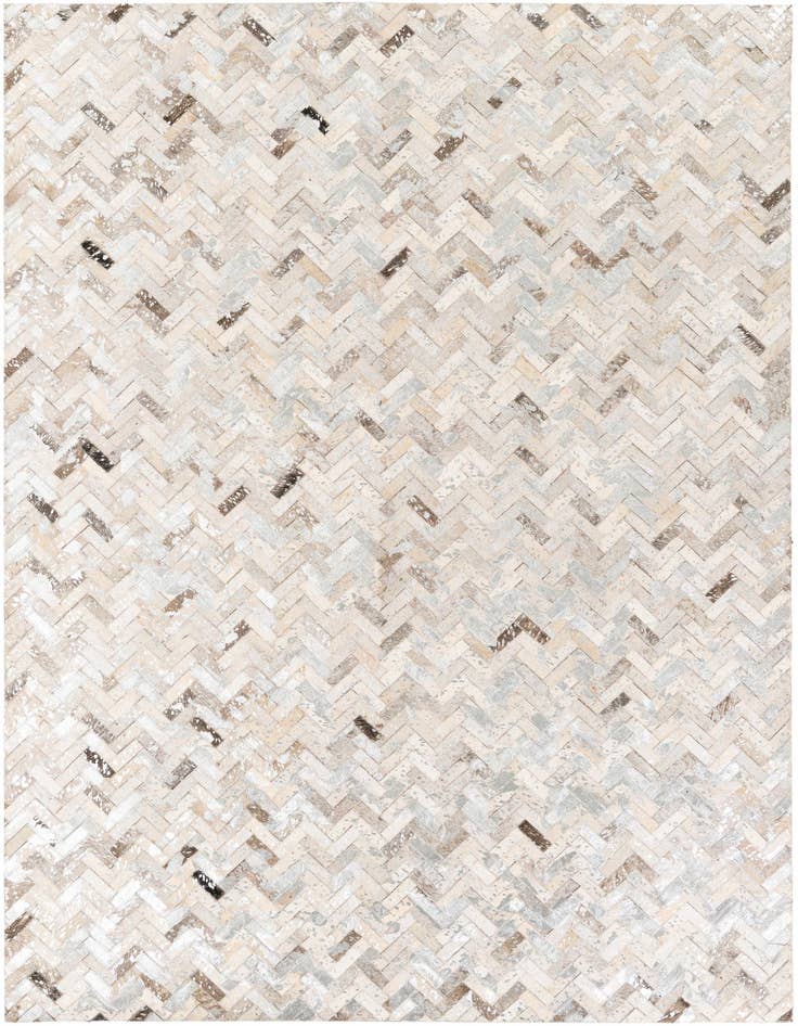 Detail image of 5' 5 x 7' 6 Cowhide Stocks Rug