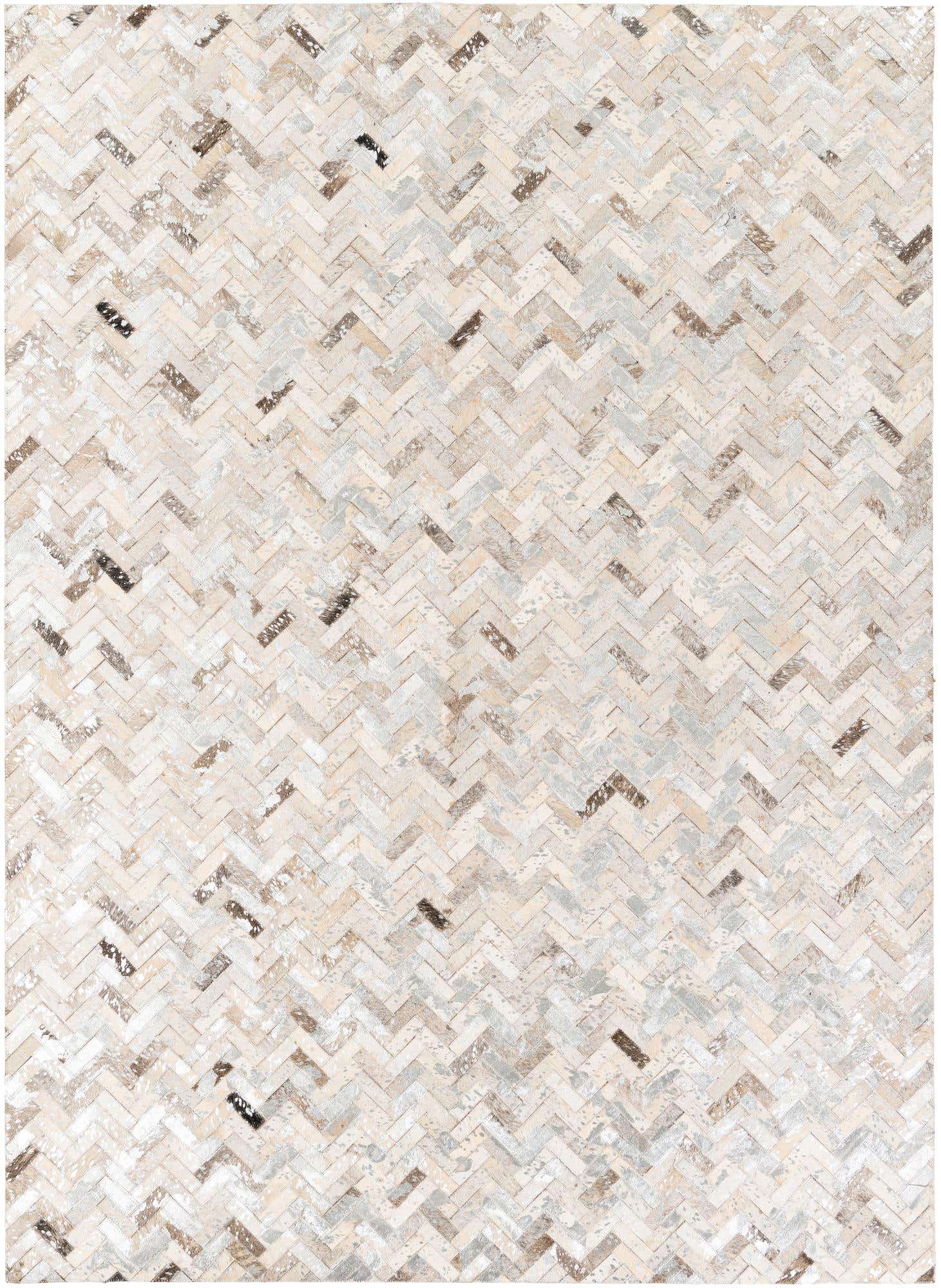5' 5 x 7' 6 Cowhide Stocks Rug