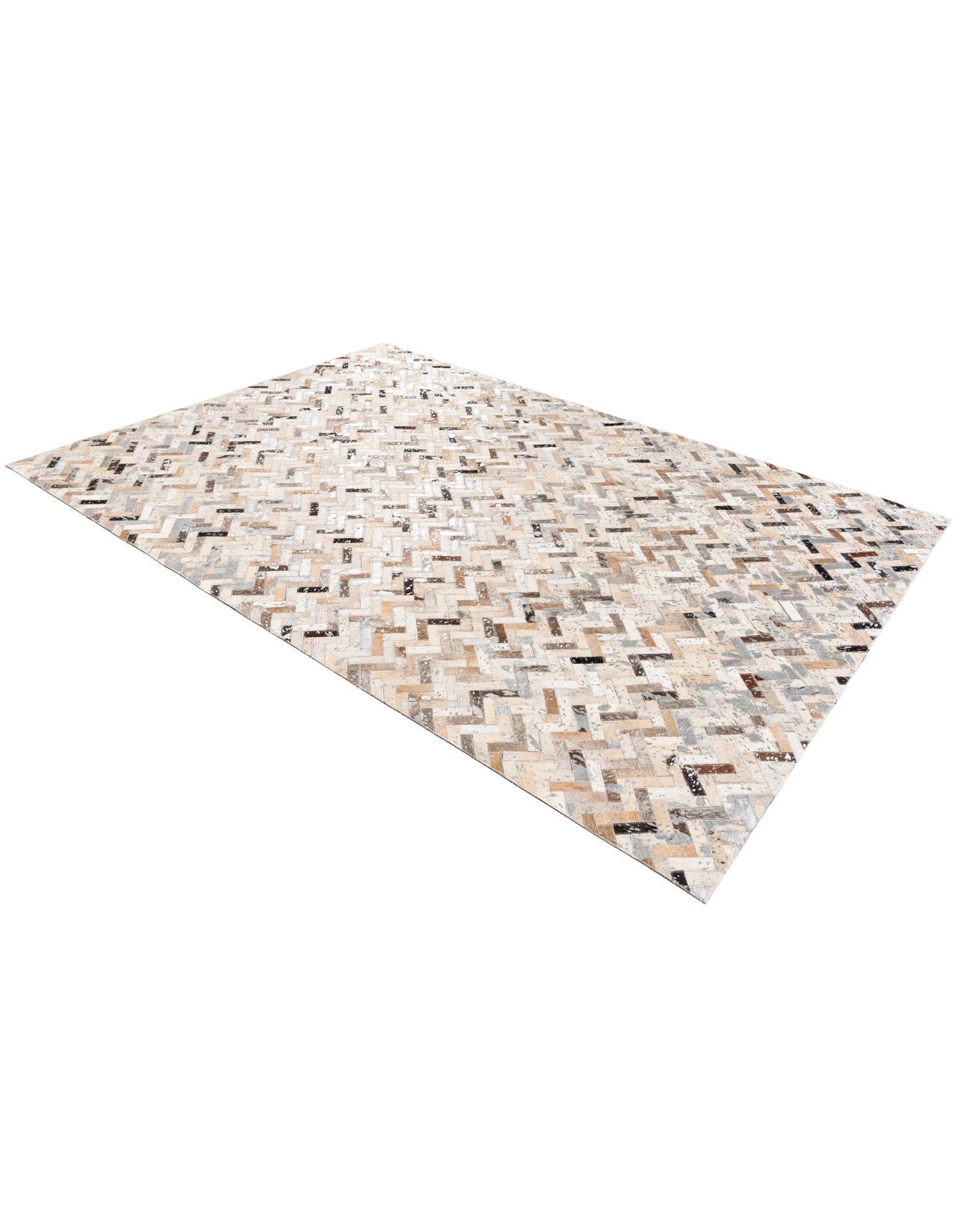 5' 2 x 7' 5 Cowhide Stocks Rug
