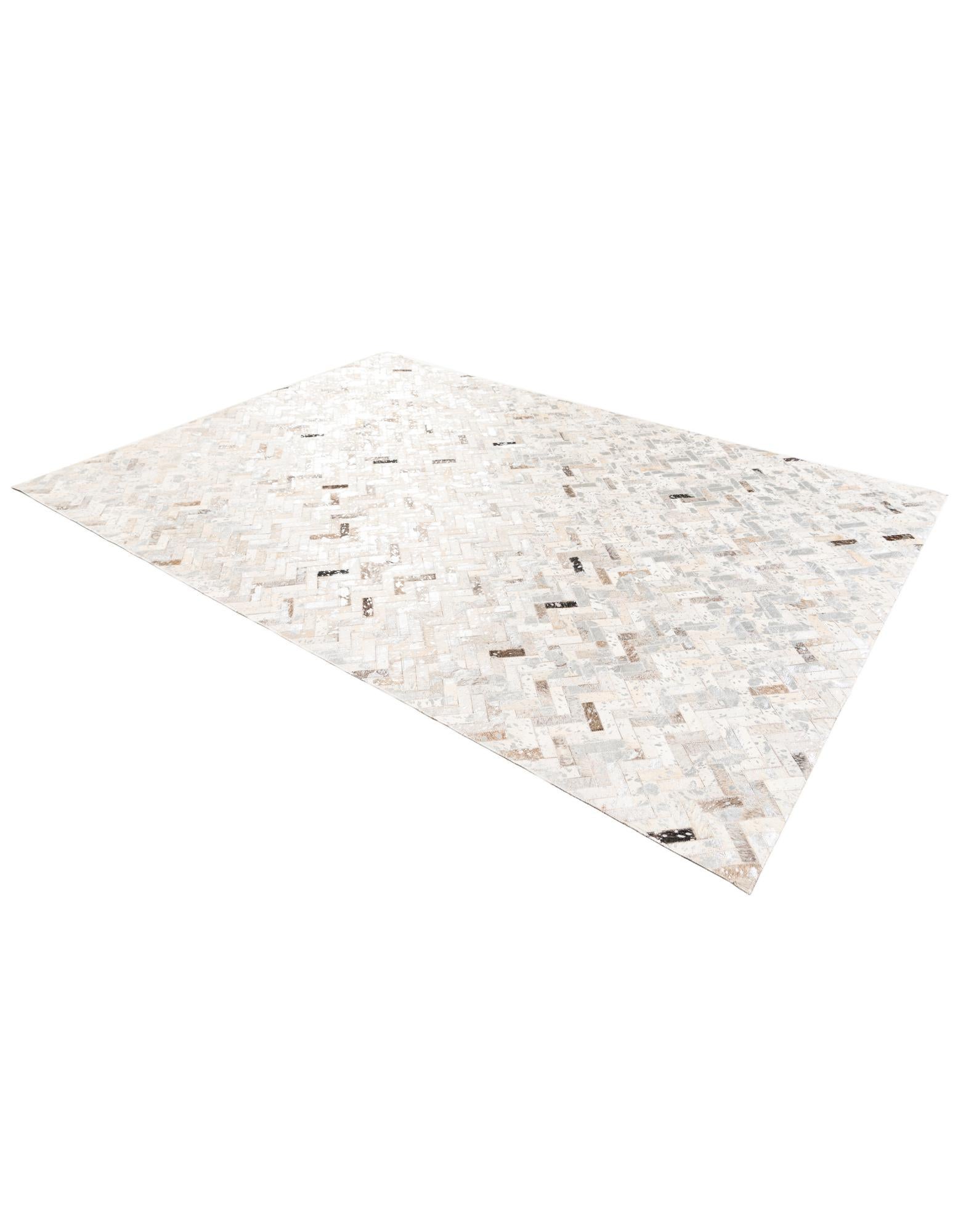 5' 4 x 7' 7 Cowhide Stocks Rug