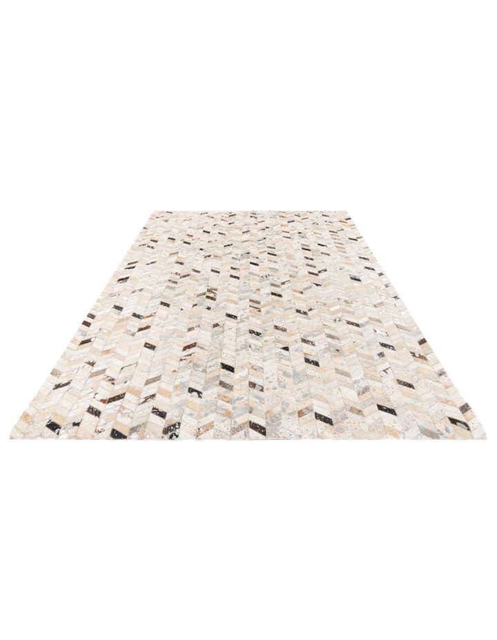 5' 4 x 7' 7 Cowhide Stocks Rug