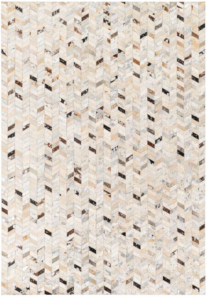 5' 4 x 7' 7 Cowhide Stocks Rug