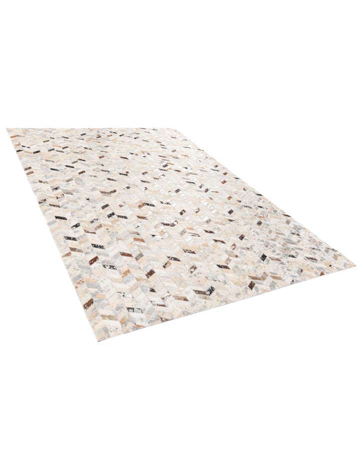 5' 4 x 7' 8 Cowhide Stocks Rug