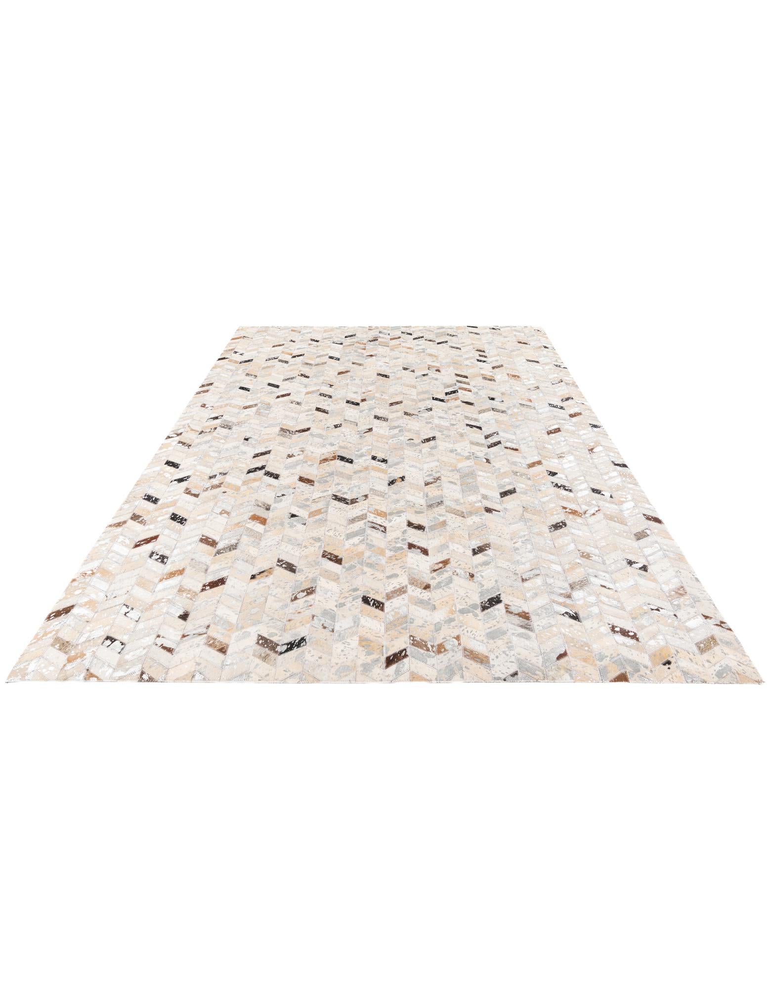 5' 4 x 7' 8 Cowhide Stocks Rug