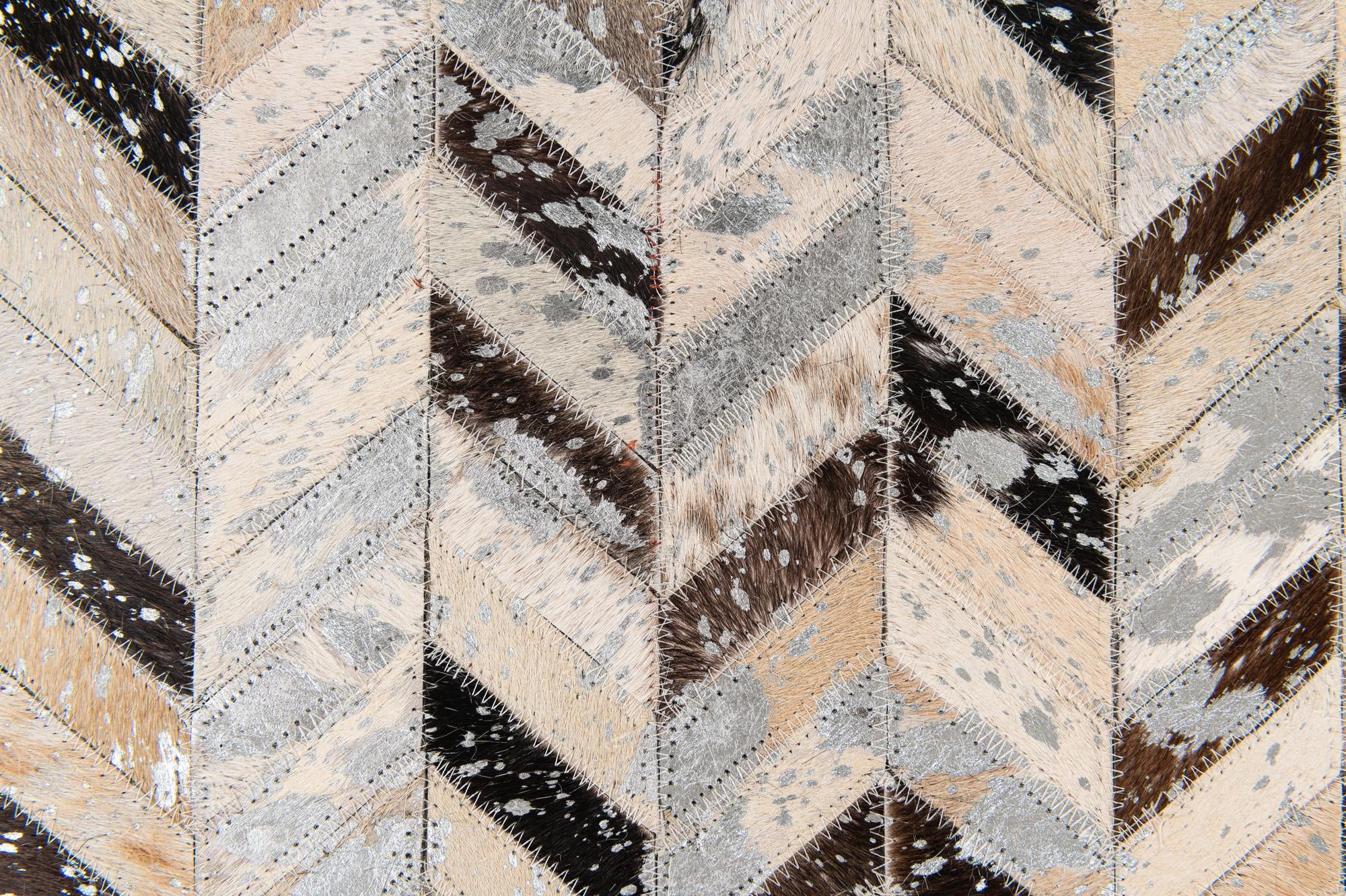 5' 4 x 7' 6 Cowhide Stocks Rug