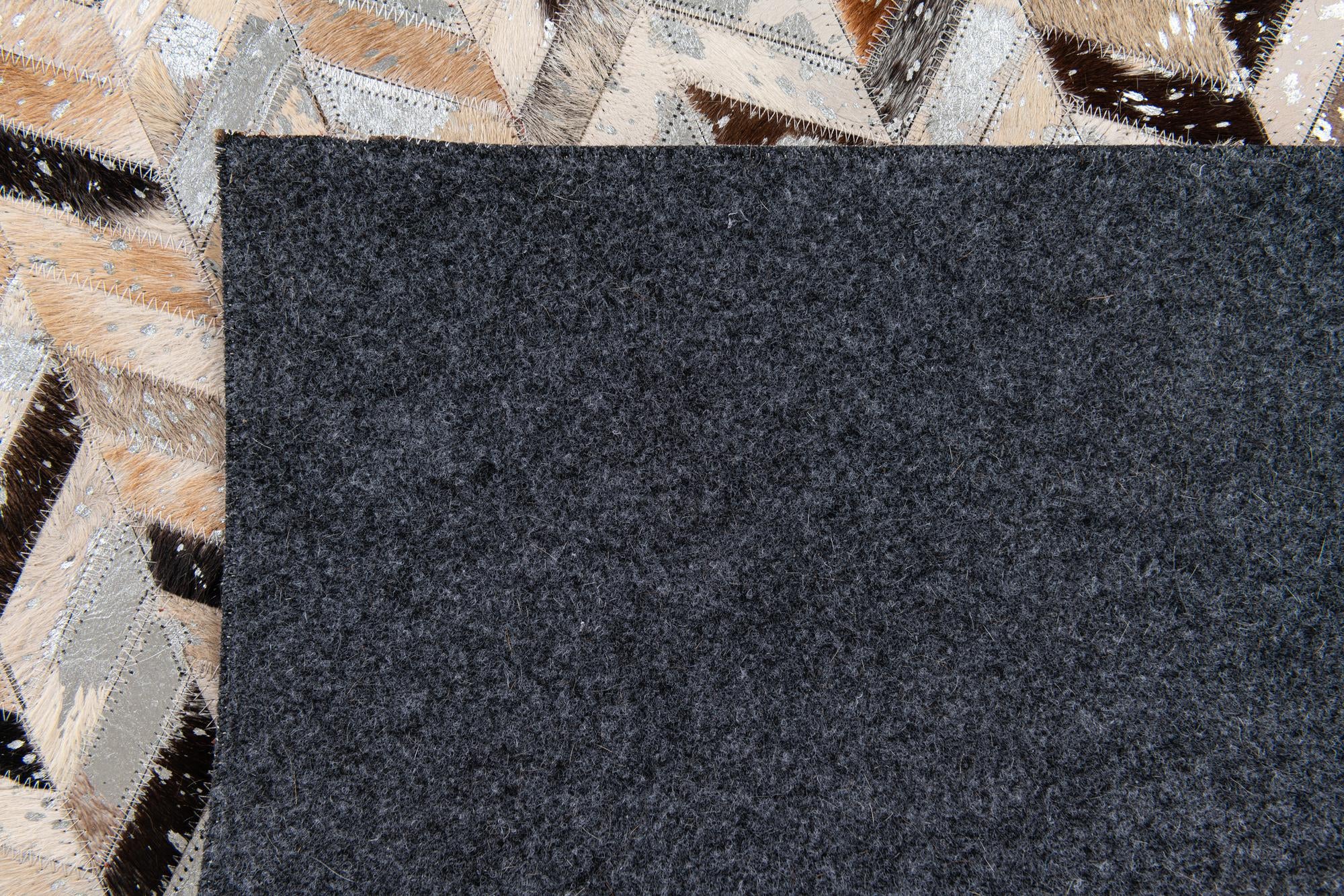 5' 4 x 7' 6 Cowhide Stocks Rug