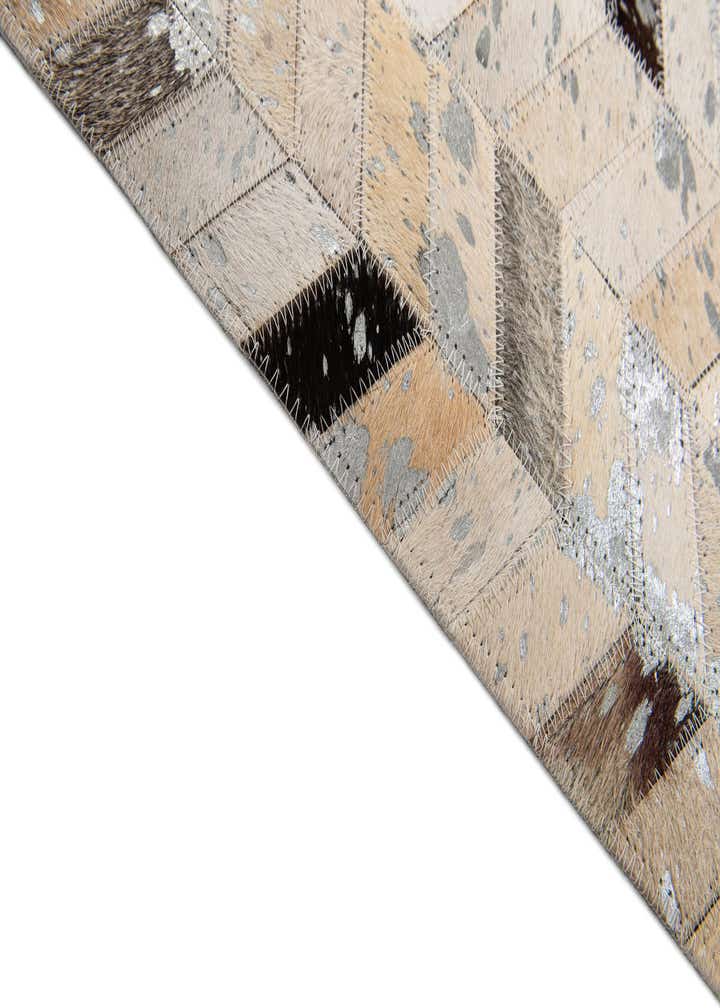 5' 4 x 7' 7 Cowhide Stocks Rug