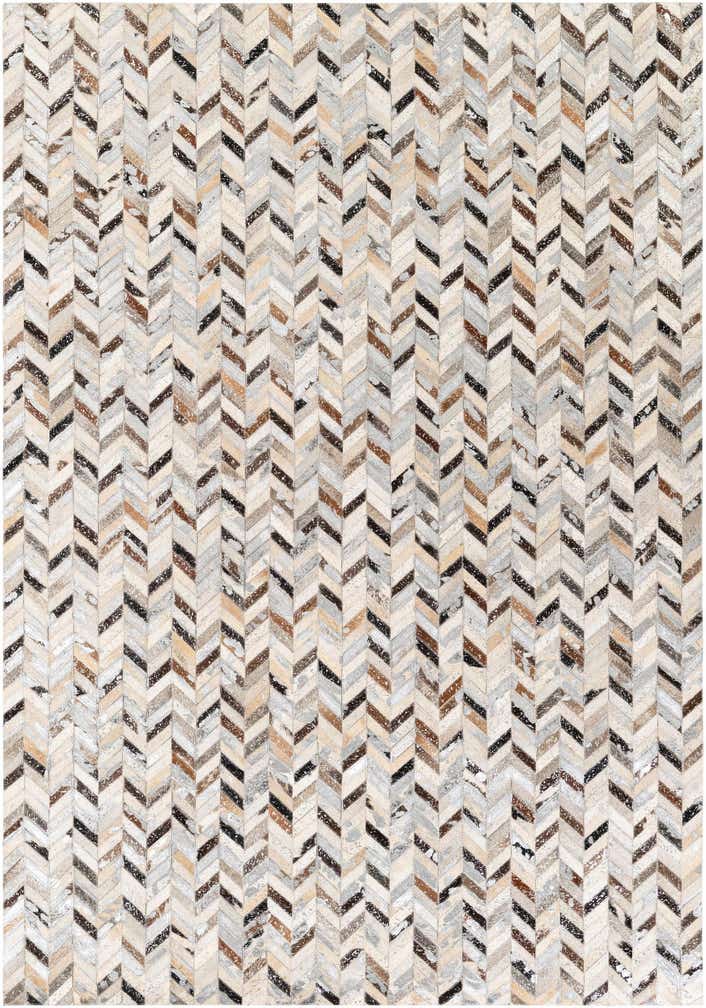 5' 3 x 7' 6 Cowhide Stocks Rug