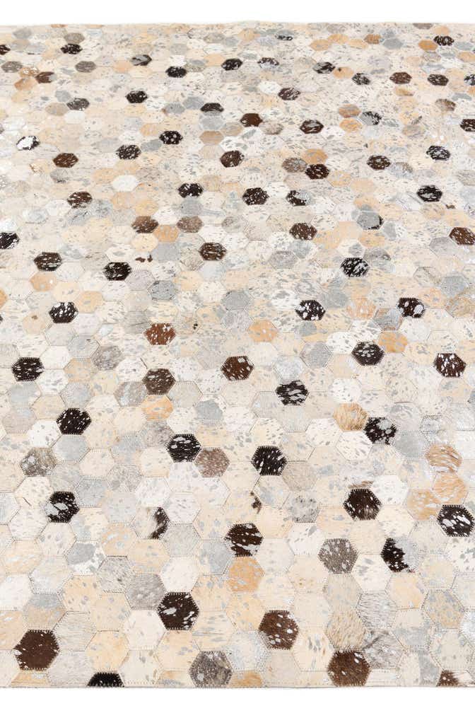 5' 3 x 7' 6 Cowhide Stocks Rug