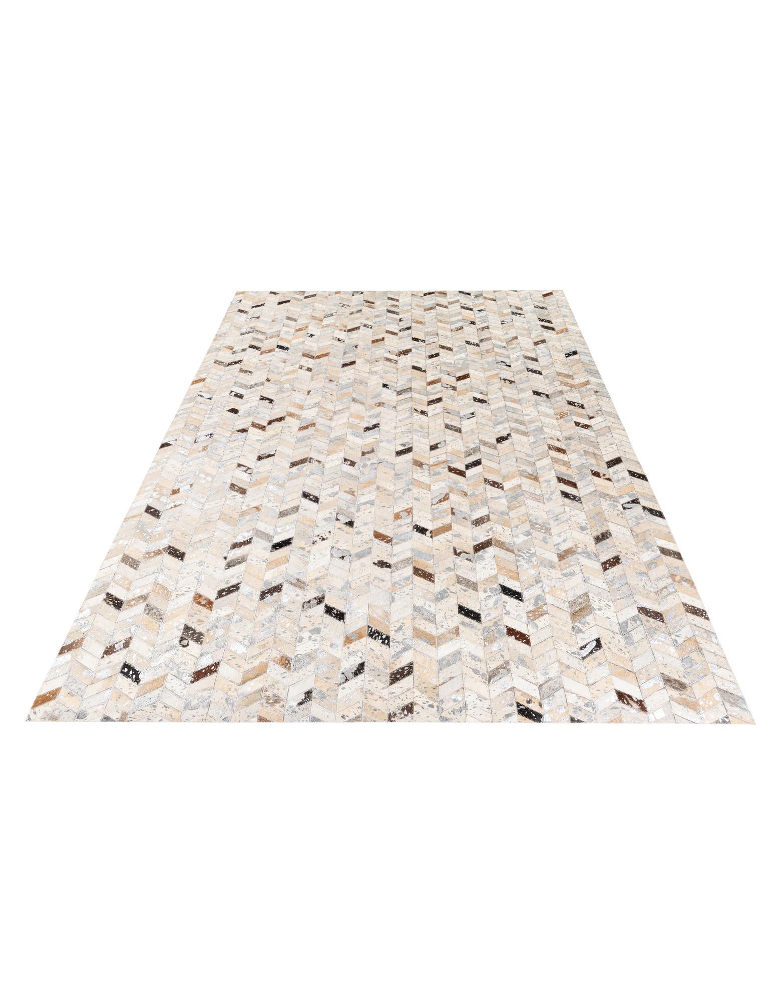 5' 4 x 7' 6 Cowhide Stocks Rug