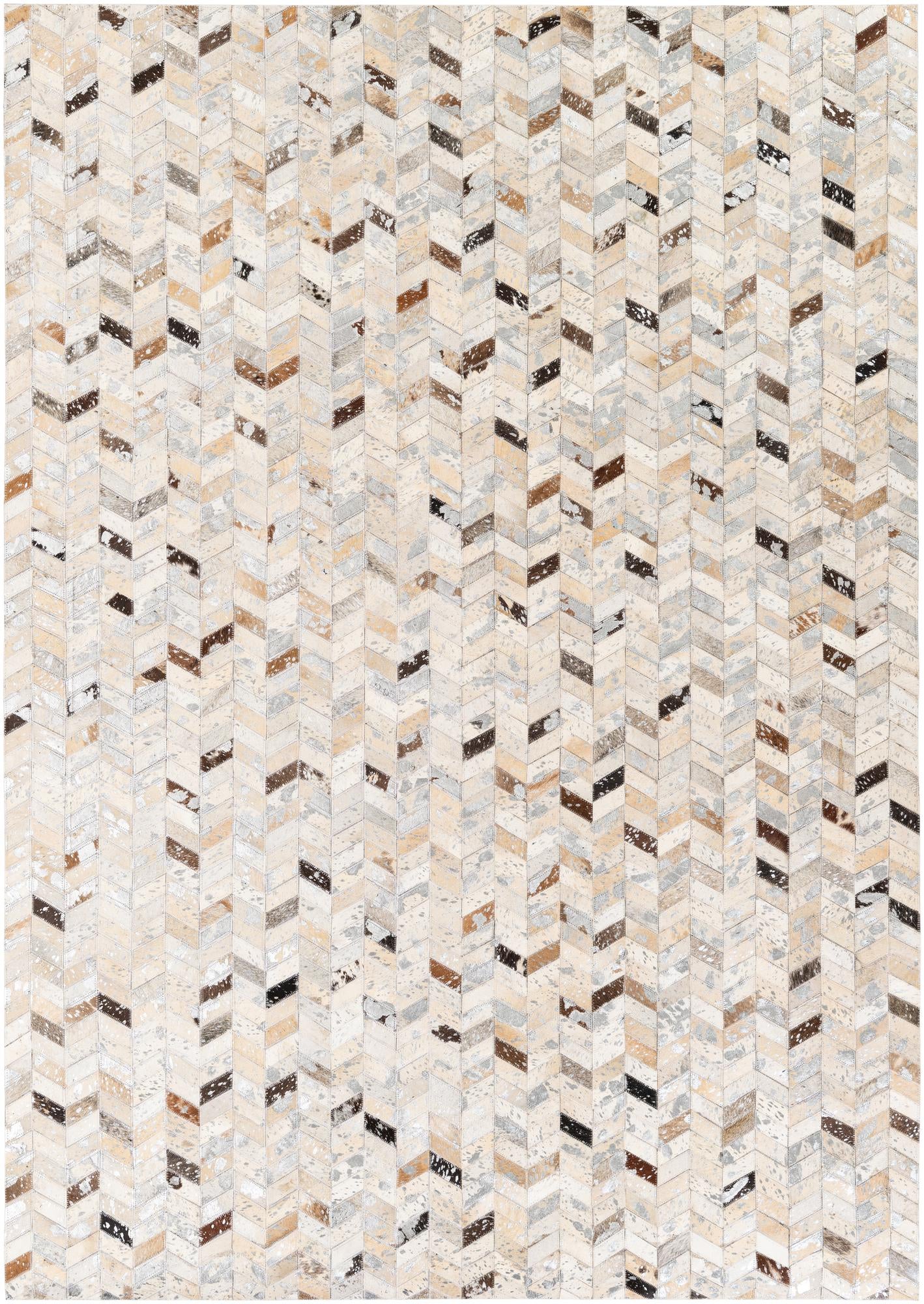 5' 4 x 7' 6 Cowhide Stocks Rug