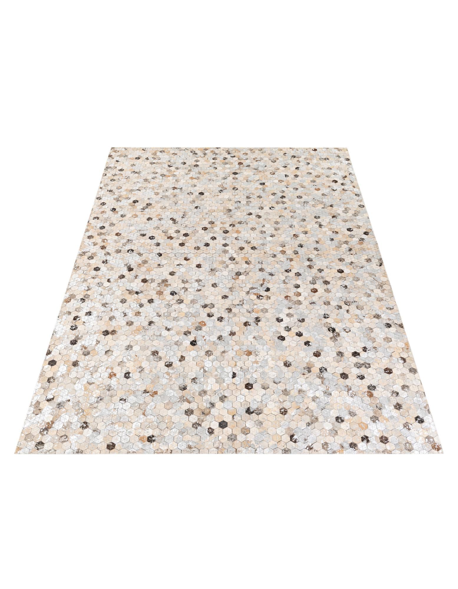 5' 4 x 7' 7 Cowhide Stocks Rug