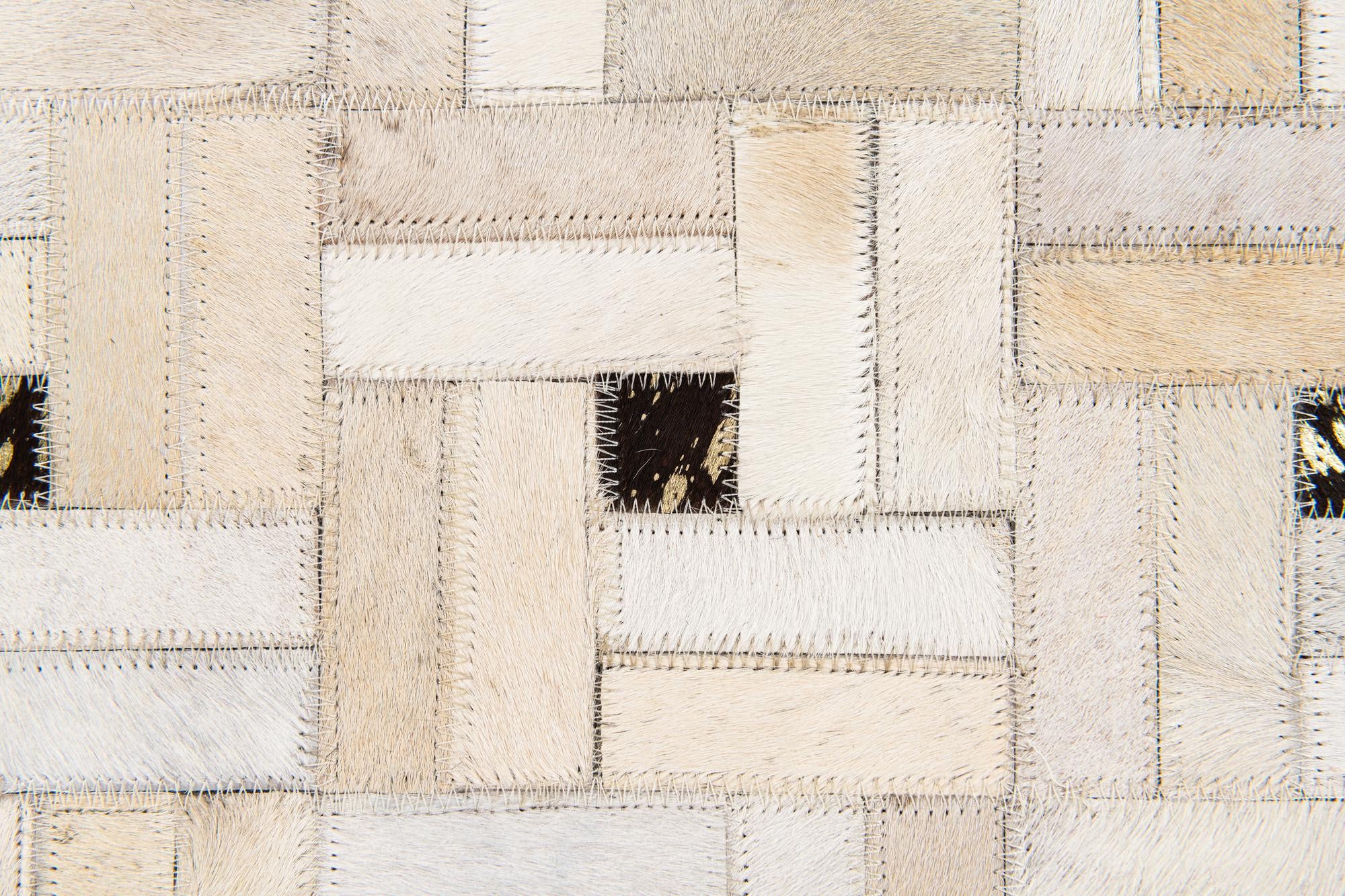 5' 1 x 7' 11 Cowhide Stocks Rug