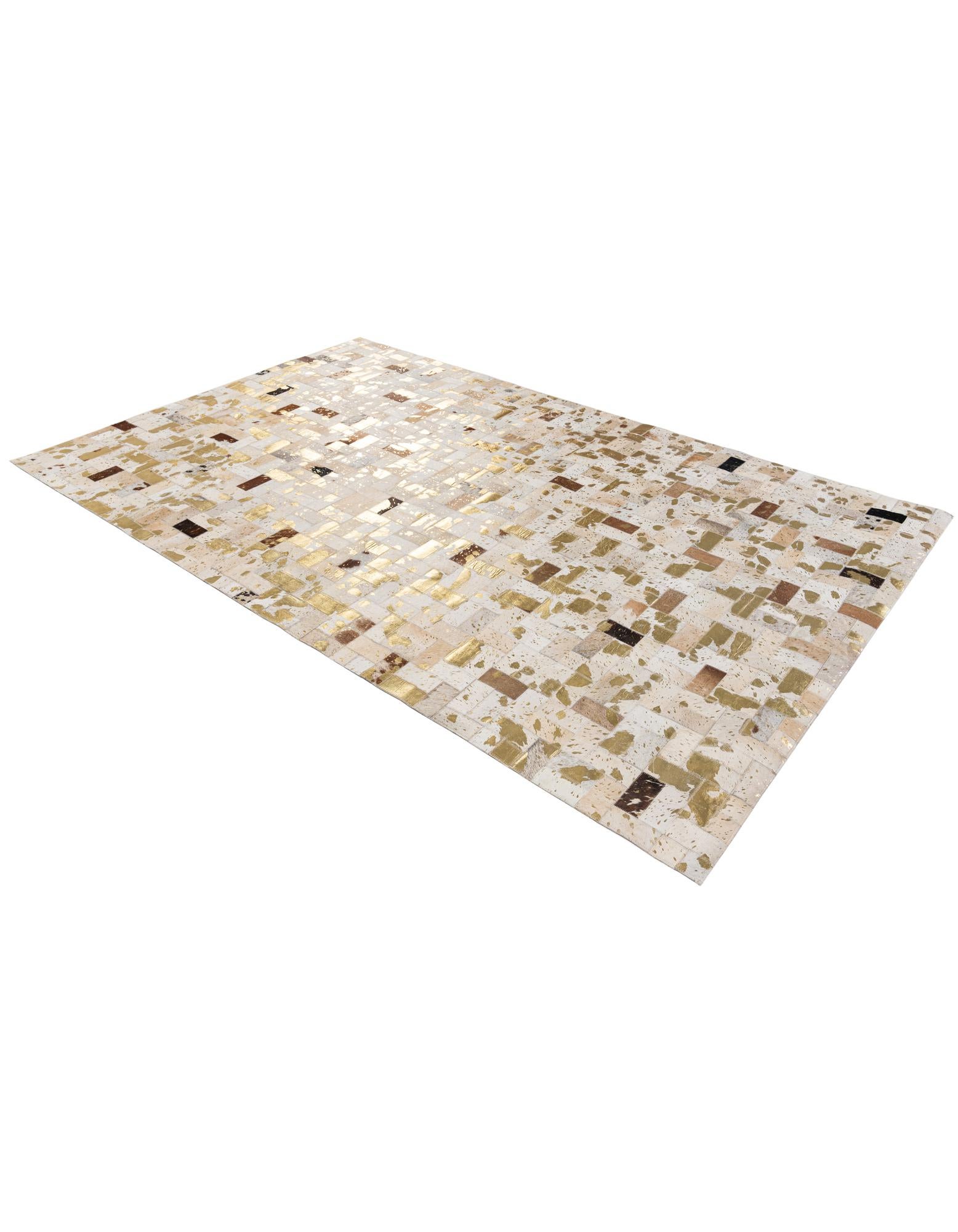 5' 1 x 8' 1 Cowhide Stocks Rug