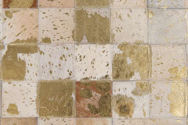 5' 2 x 8' 1 Cowhide Stocks Rug