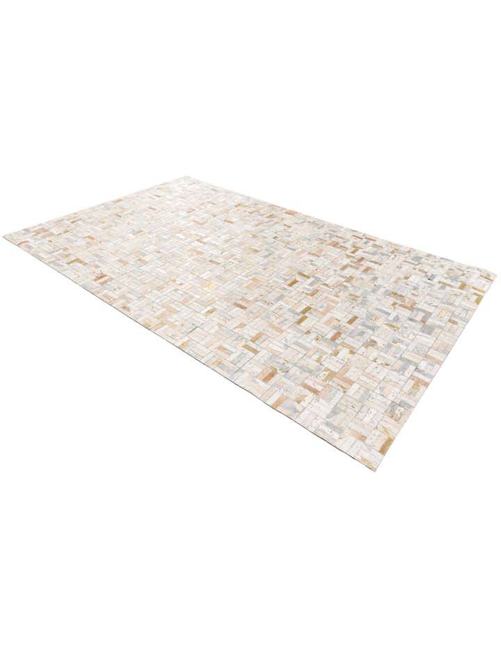 5' 1 x 8' Cowhide Stocks Rug