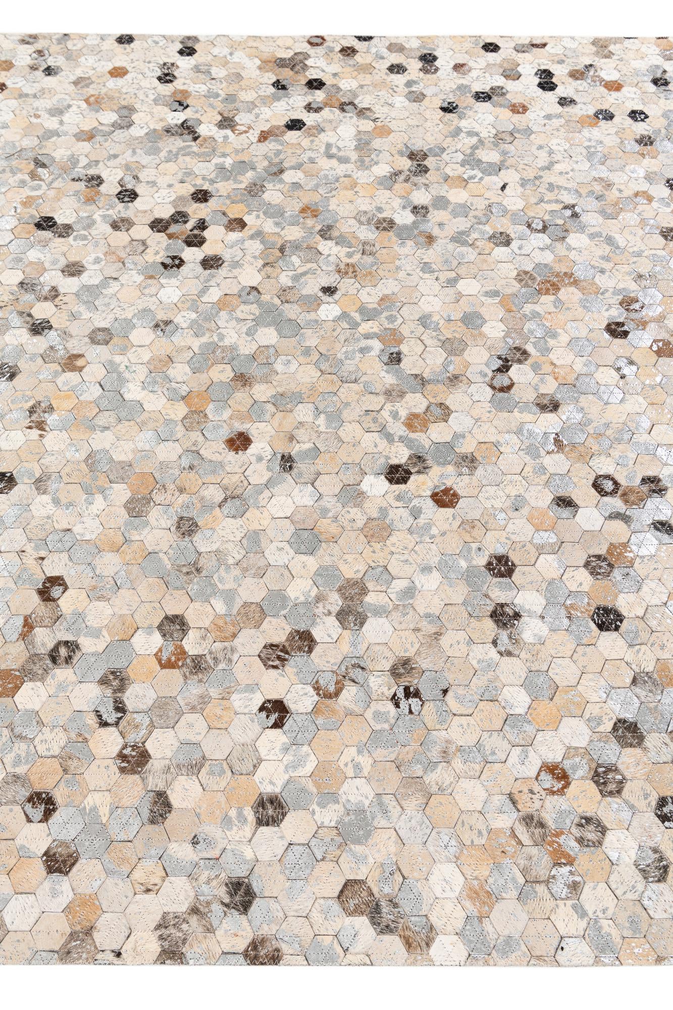 5' 4 x 7' 6 Cowhide Stocks Rug