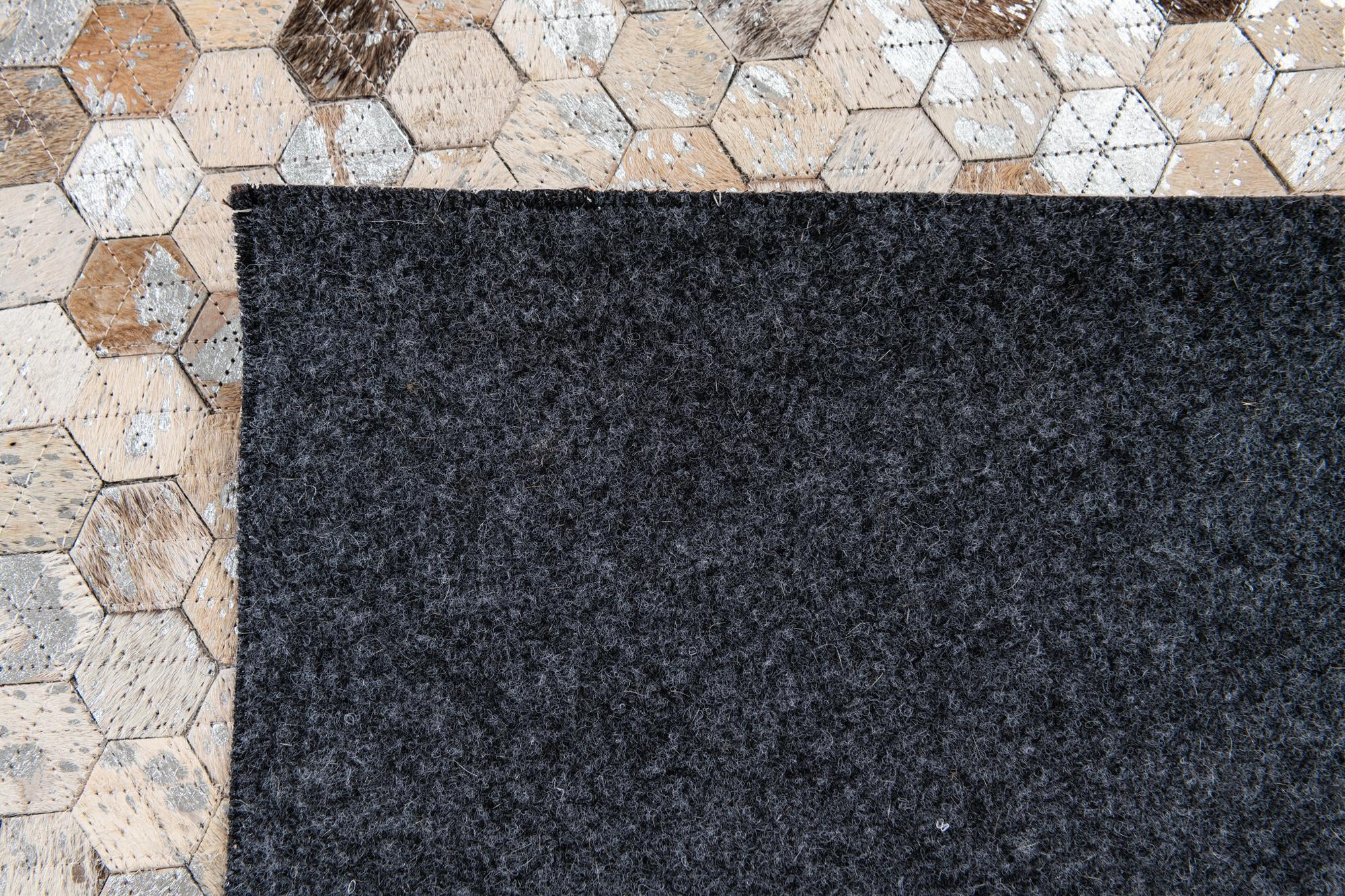 5' 4 x 7' 6 Cowhide Stocks Rug