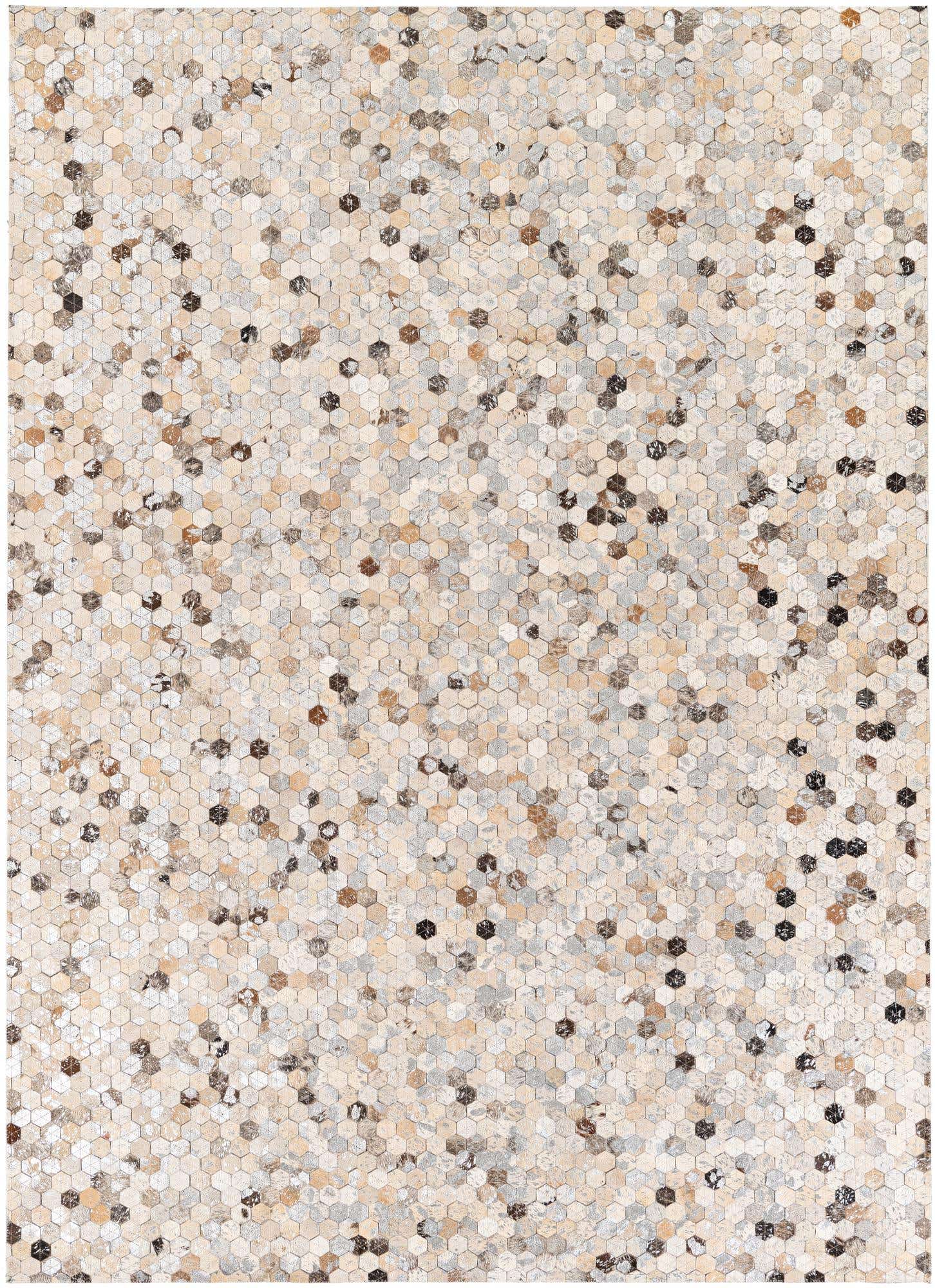 5' 4 x 7' 6 Cowhide Stocks Rug