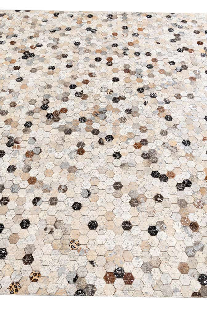 5' 4 x 7' 7 Cowhide Stocks Rug