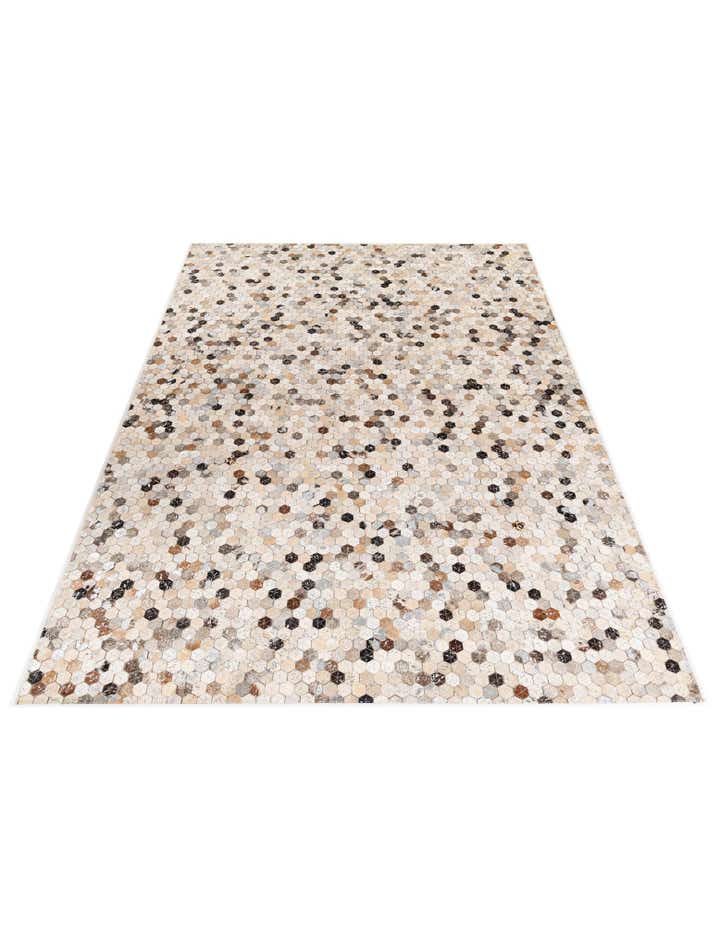 5' 4 x 7' 6 Cowhide Stocks Rug