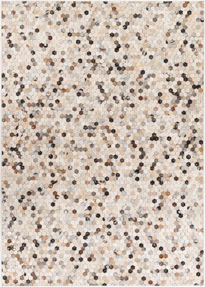 5' 4 x 7' 6 Cowhide Stocks Rug