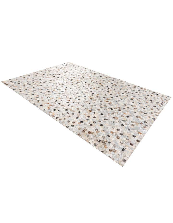 5' 4 x 7' 9 Cowhide Stocks Rug