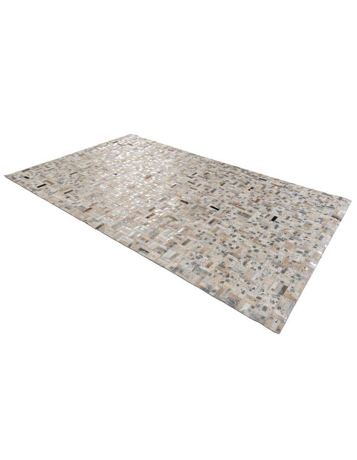 4' 11 x 8' 1 Cowhide Stocks Rug