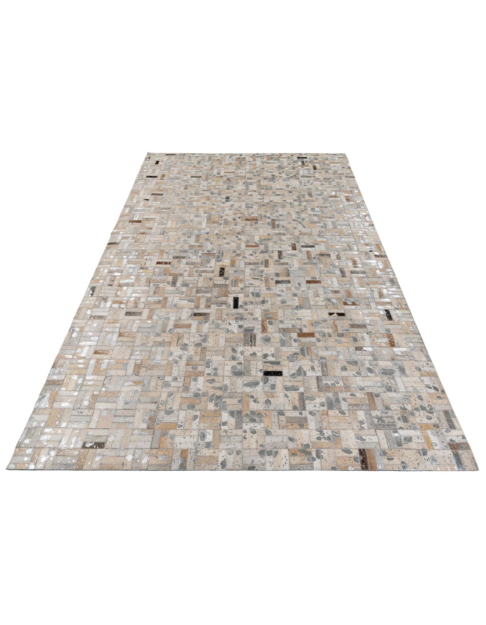 4' 11 x 8' 1 Cowhide Stocks Rug