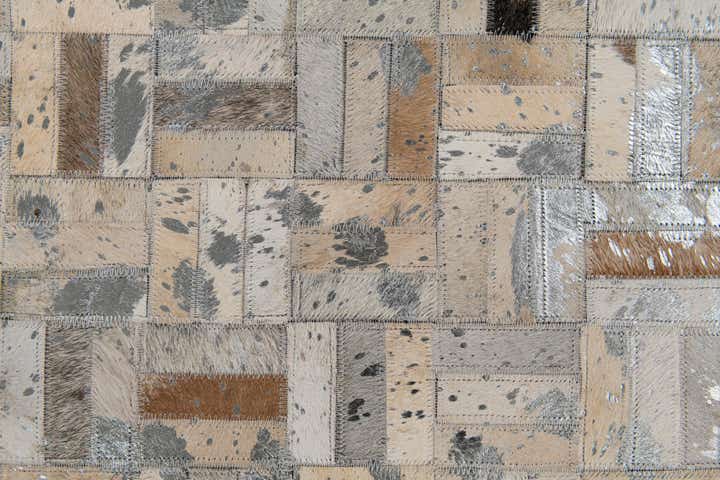 4' 11 x 8' 1 Cowhide Stocks Rug